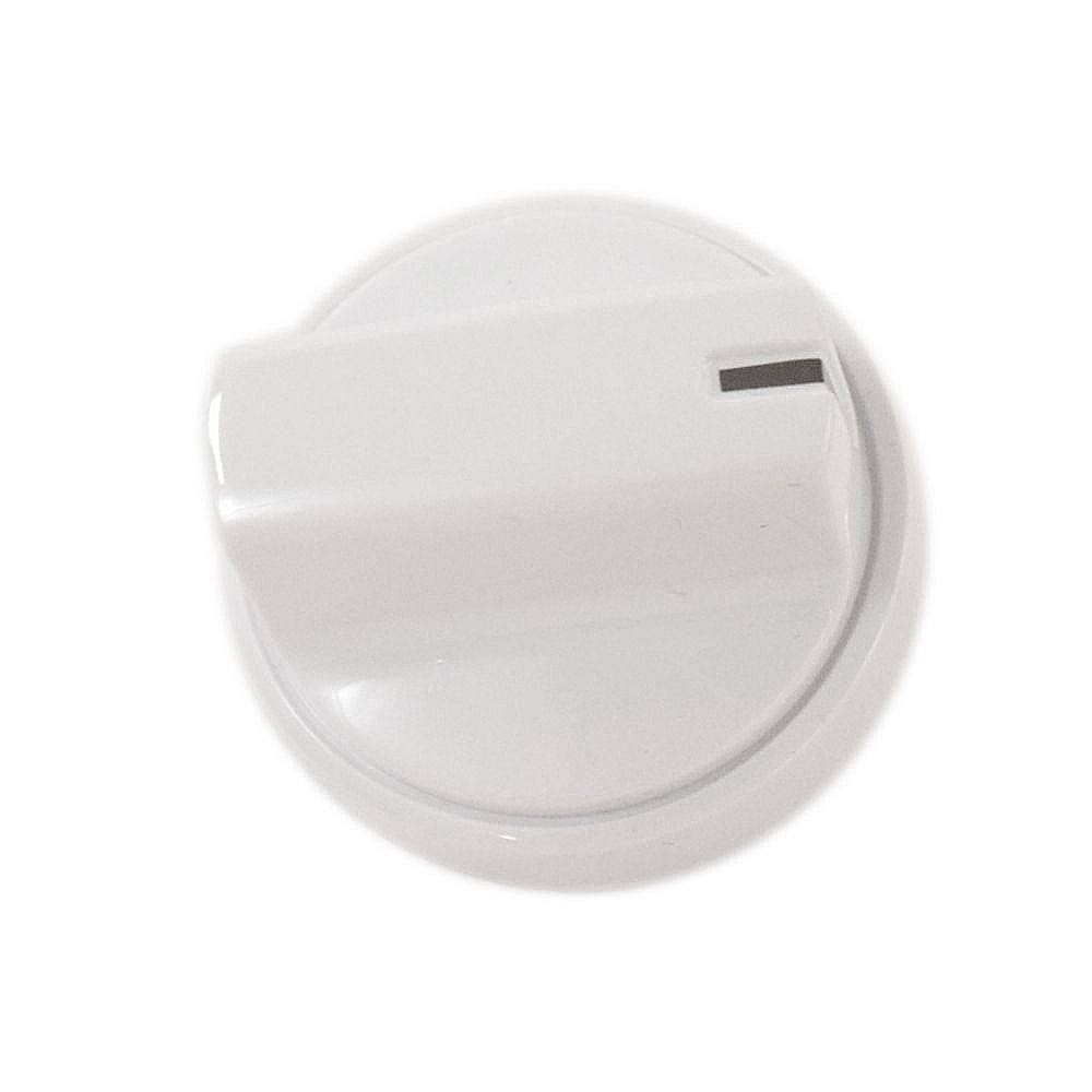 Part #wb03X29306, Cooktop Burner Knob (White) / 8.00 x 7.50 x 1.90