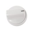 Cooktop Burner Knob (white) for GE JGP3030DL1WW - Part WB03X29306