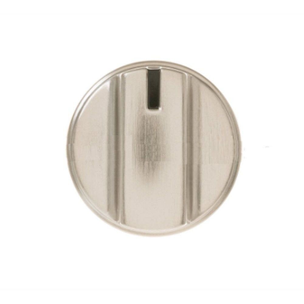GE Part #wb03X29315, Cooktop Burner Knob (Stainless) | 8.00 x 7.50 x 1.70