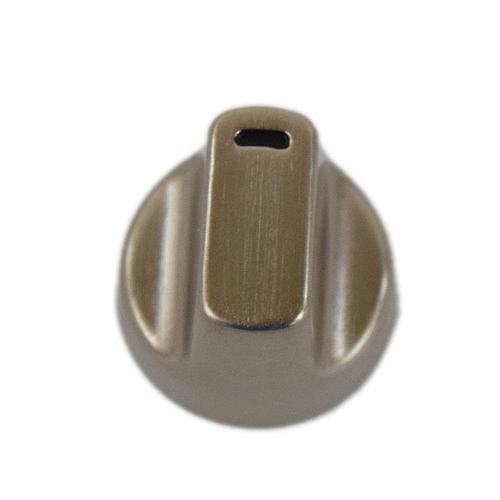 GE Part #wb03X29393, Cooktop Control Lock-Out Knob (Brushed Stainless) | 8.00 x 7.50 x 1.00