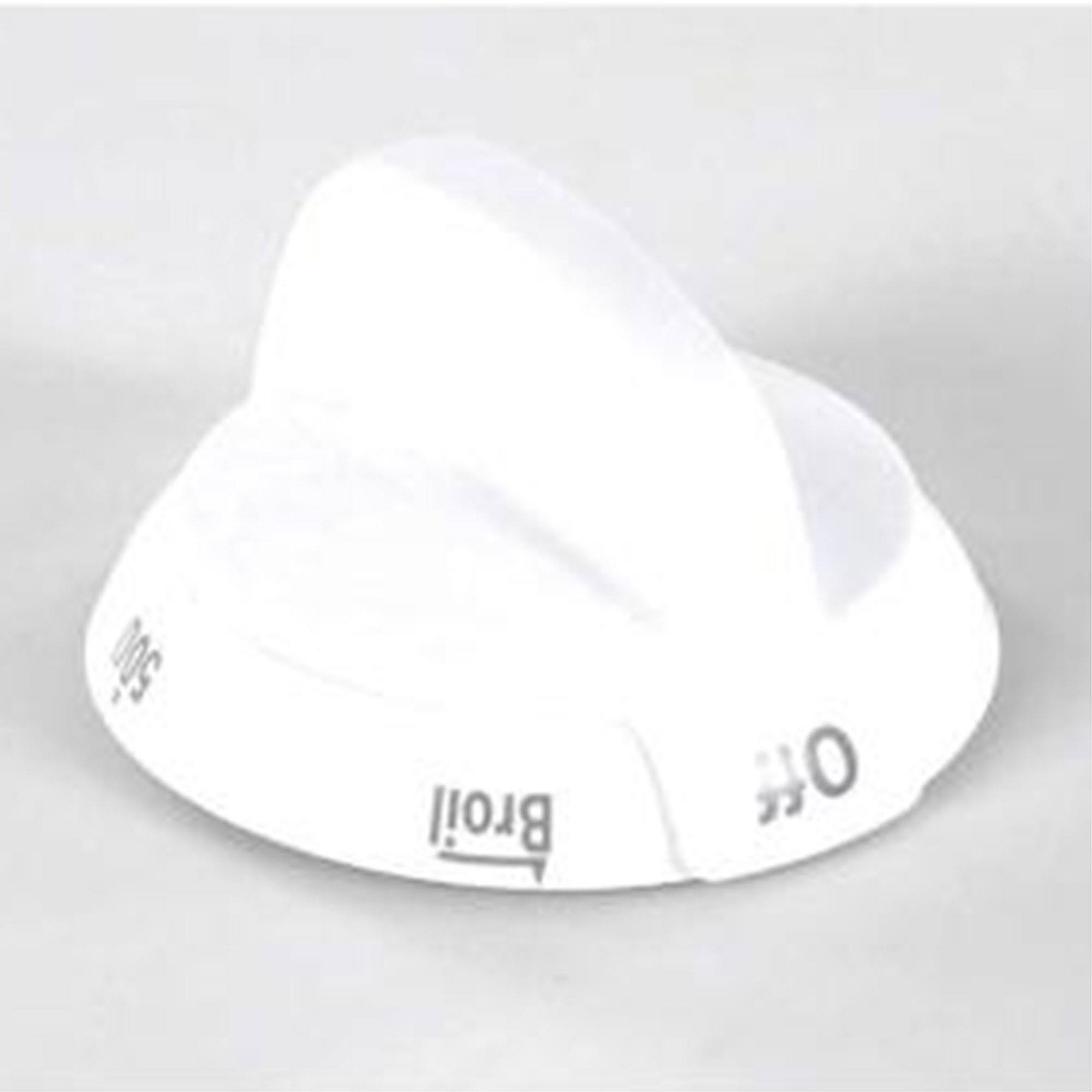 Part #wb03X31035, Knob Thermostat White / 2.50 x 2.50 x 1.50