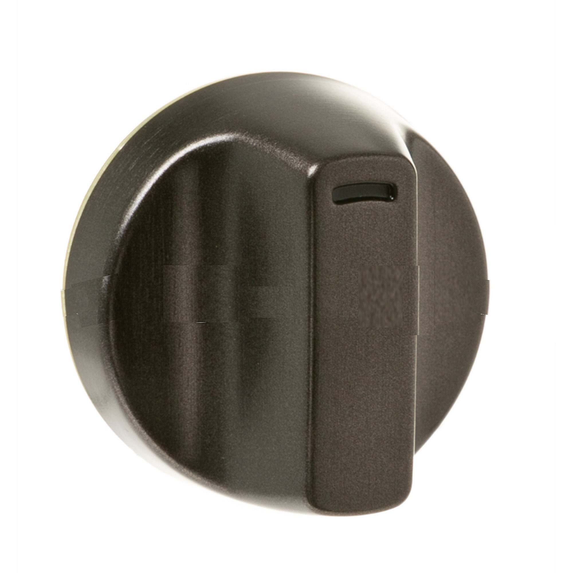 Part #wb03X31346, Black Stainless Range Control Knob