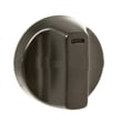 Black Stainless Range Control Knob for GE CGP70362N1S1 - Part WB03X31346