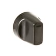 Black Stainless Range Lock Out Knob for GE CGP95363M1S2 - Part WB03X31349