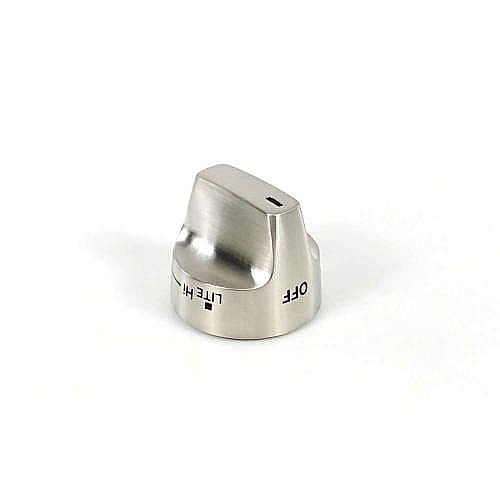 Part #wb03X31659, Brushed Stainless Mrhob Knob / 1.00 x 1.00 x 1.00