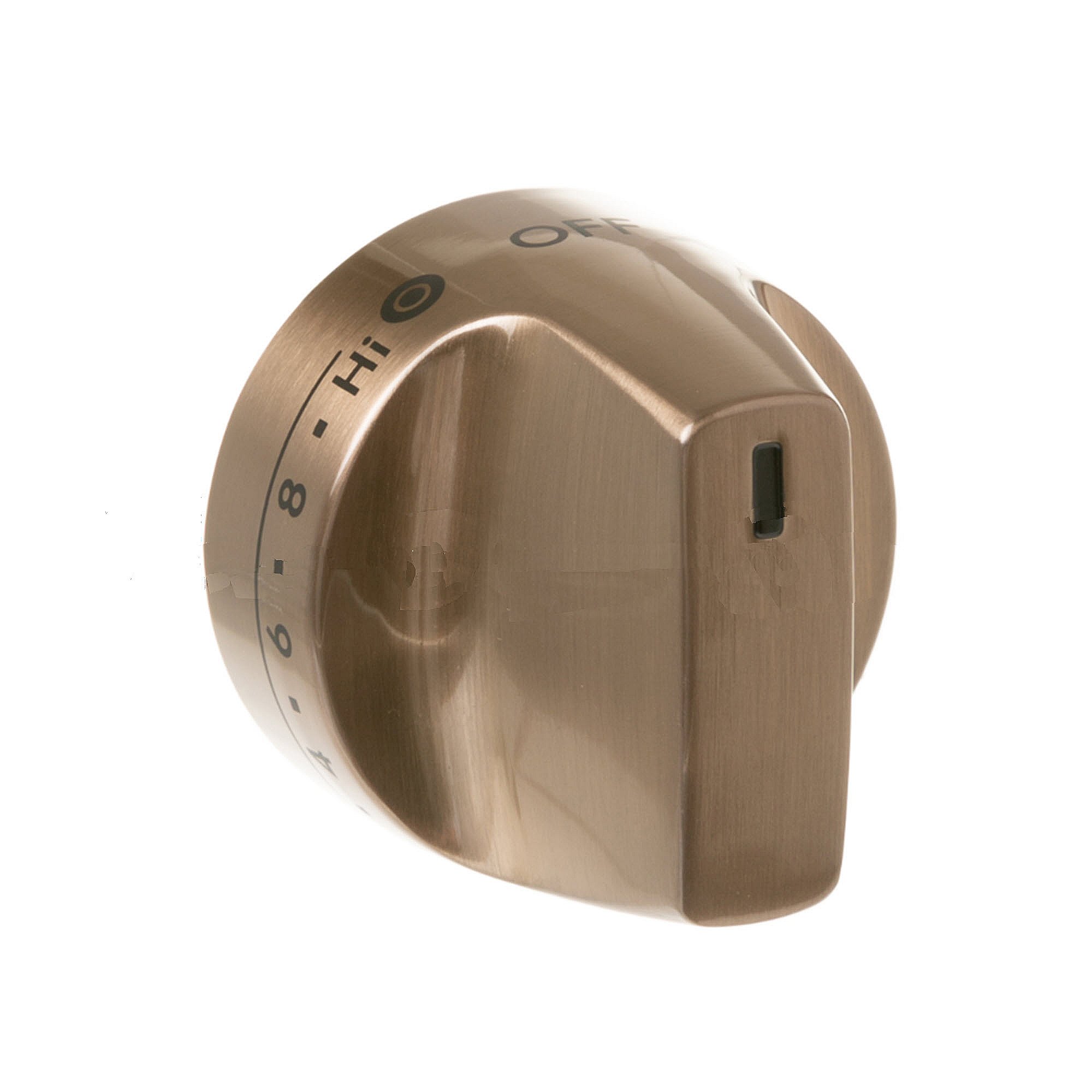Part #wb03X31661, Brushed Bronze Double Burner Knob