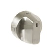 Brushed Stainless V2 Griddle Knob for GE C2S950P4M2W2 - Part WB03X31662