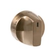 Brushed Bronze Precision Cooking Knob for GE CHS900P2M1S1 - Part WB03X31664