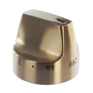 Brushed Bronze  Single Element Knob WB03X31670