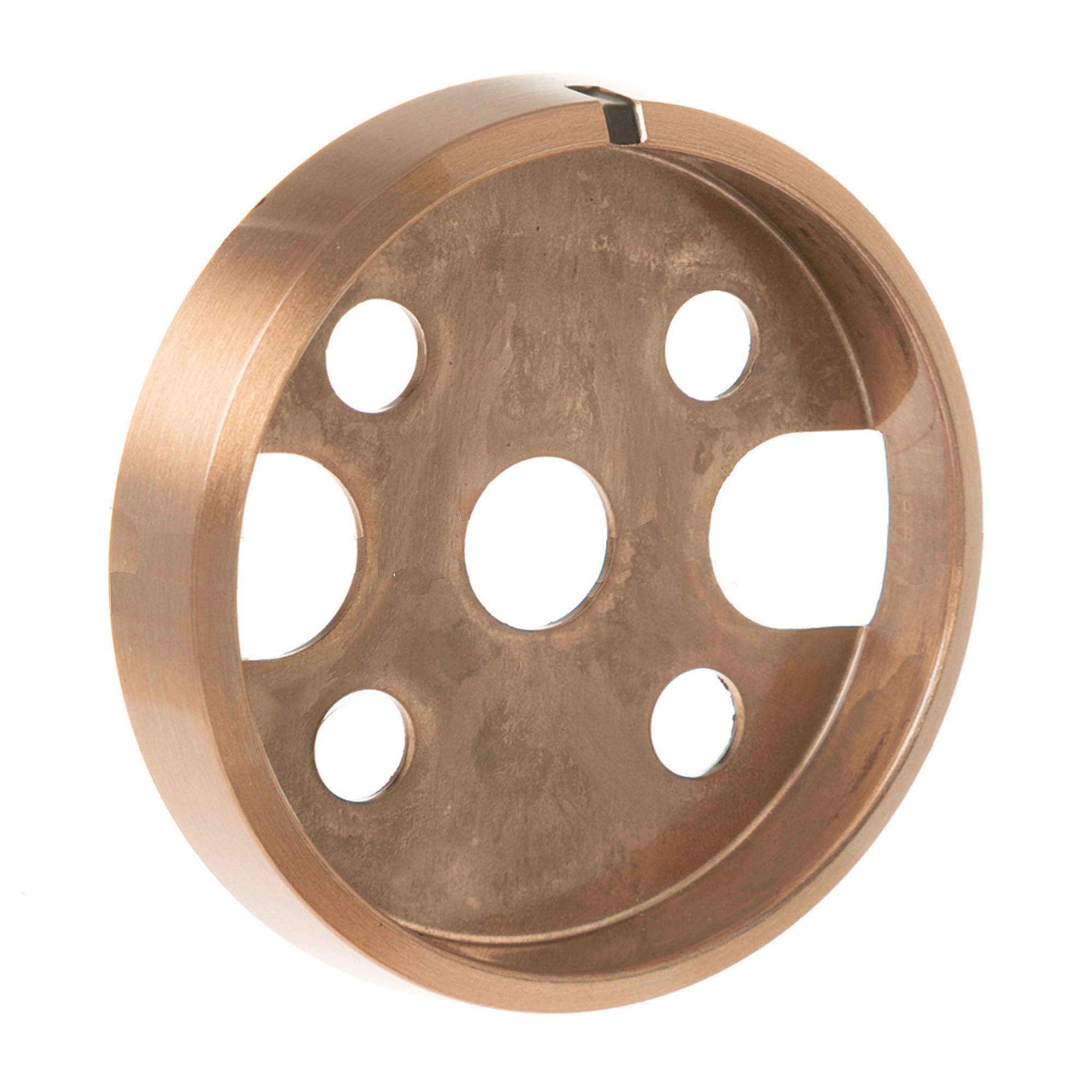 Part #wb03X31773, Brushed Copper Range Knob Bezel