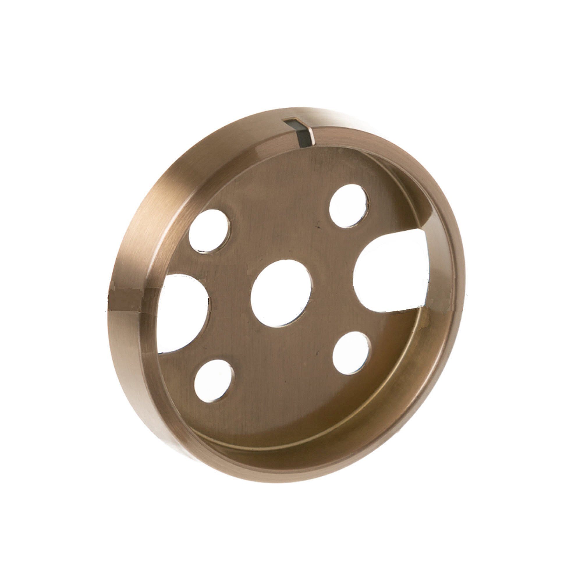 Part #wb03X31775, Brushed Bronze Range Knob Bezel