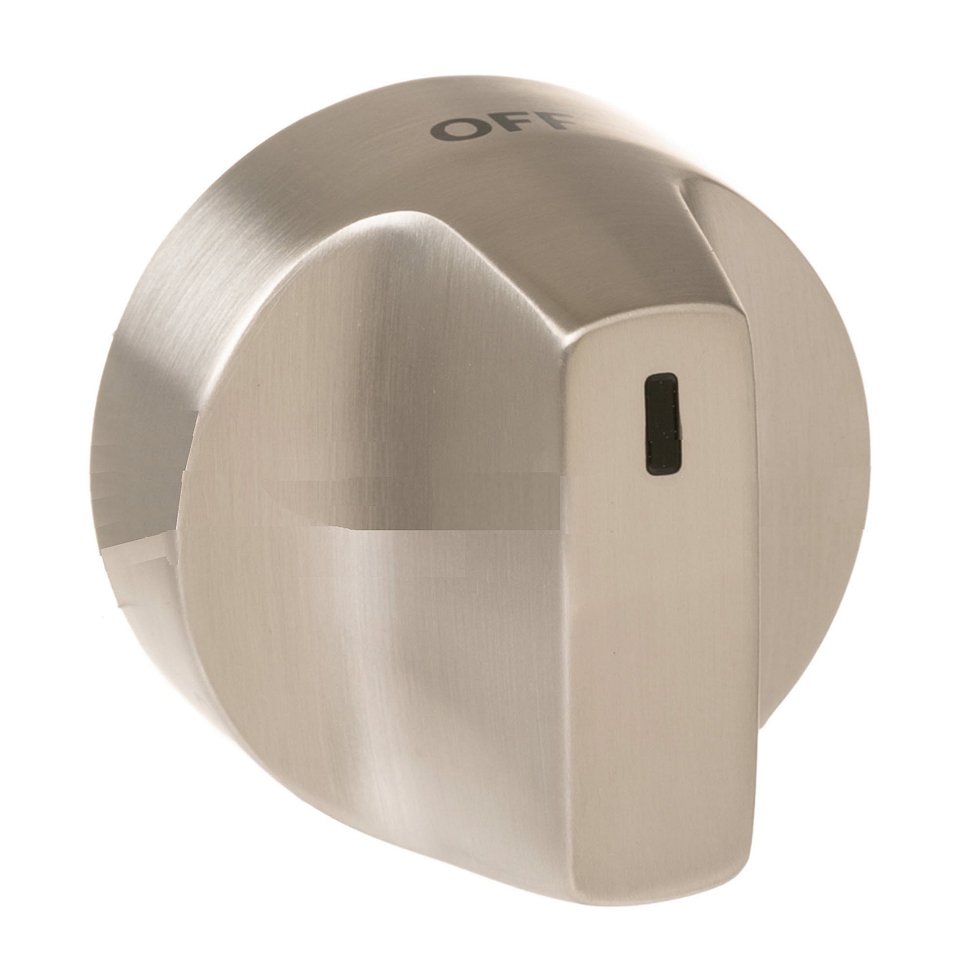 Part #wb03X31776, Brushed Stainless Griddle Knob