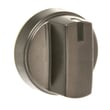Cooktop Burner Knob (black Stainless) for GE PGP7036BM1TS - Part WB03X31786