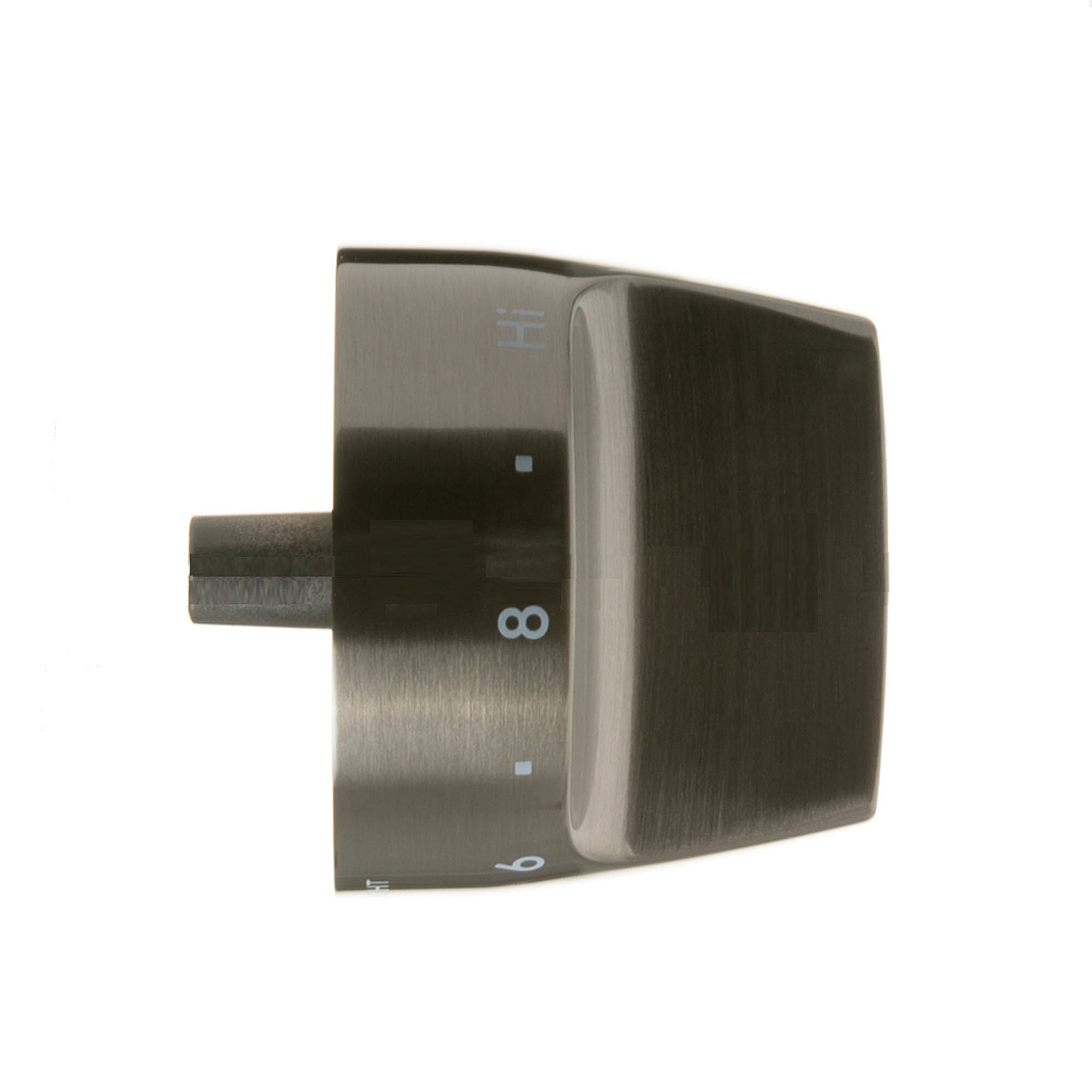 Brushed Black Single Element Knob WB03X31890