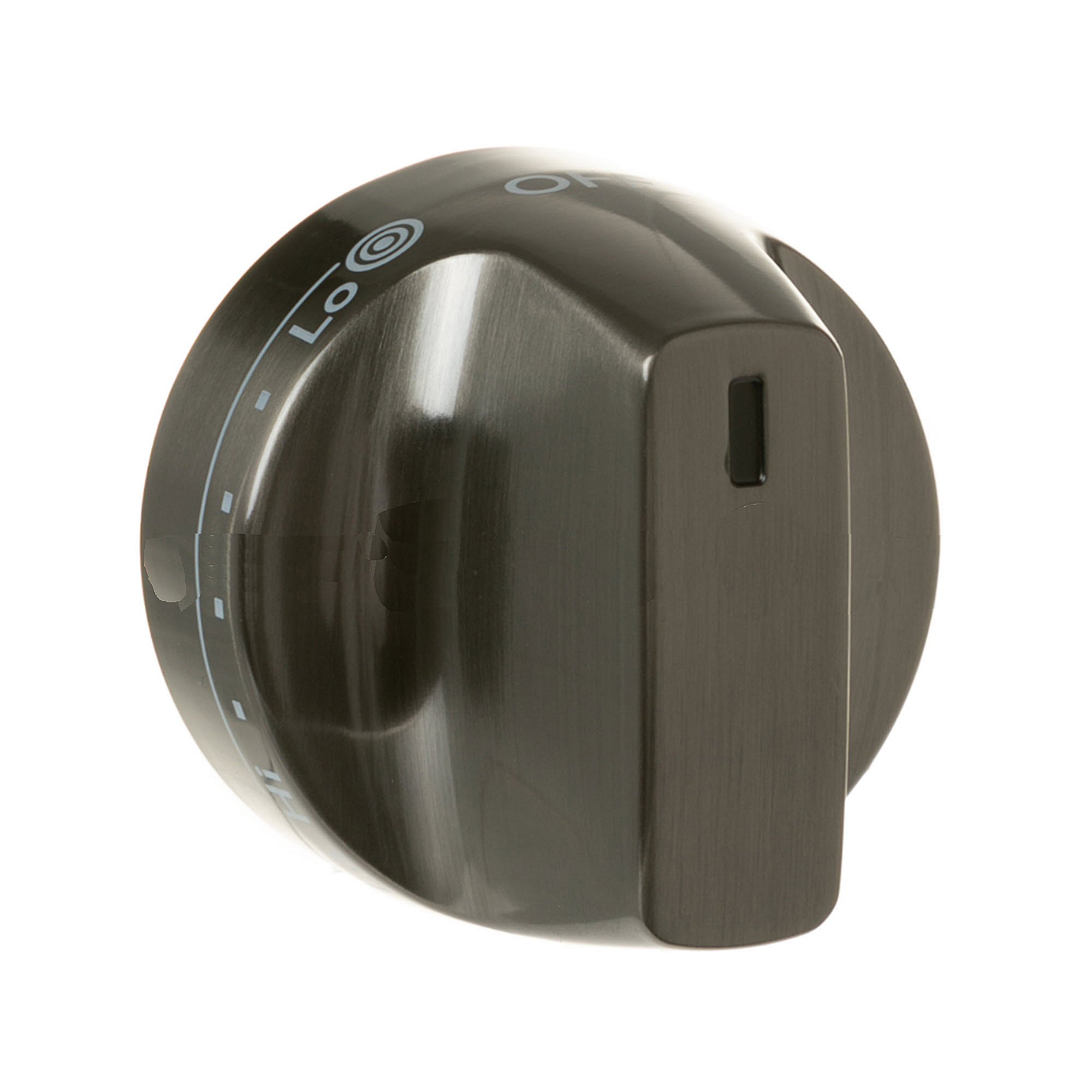 Part #wb03X31893, Brushed Black Tri Ring Knob