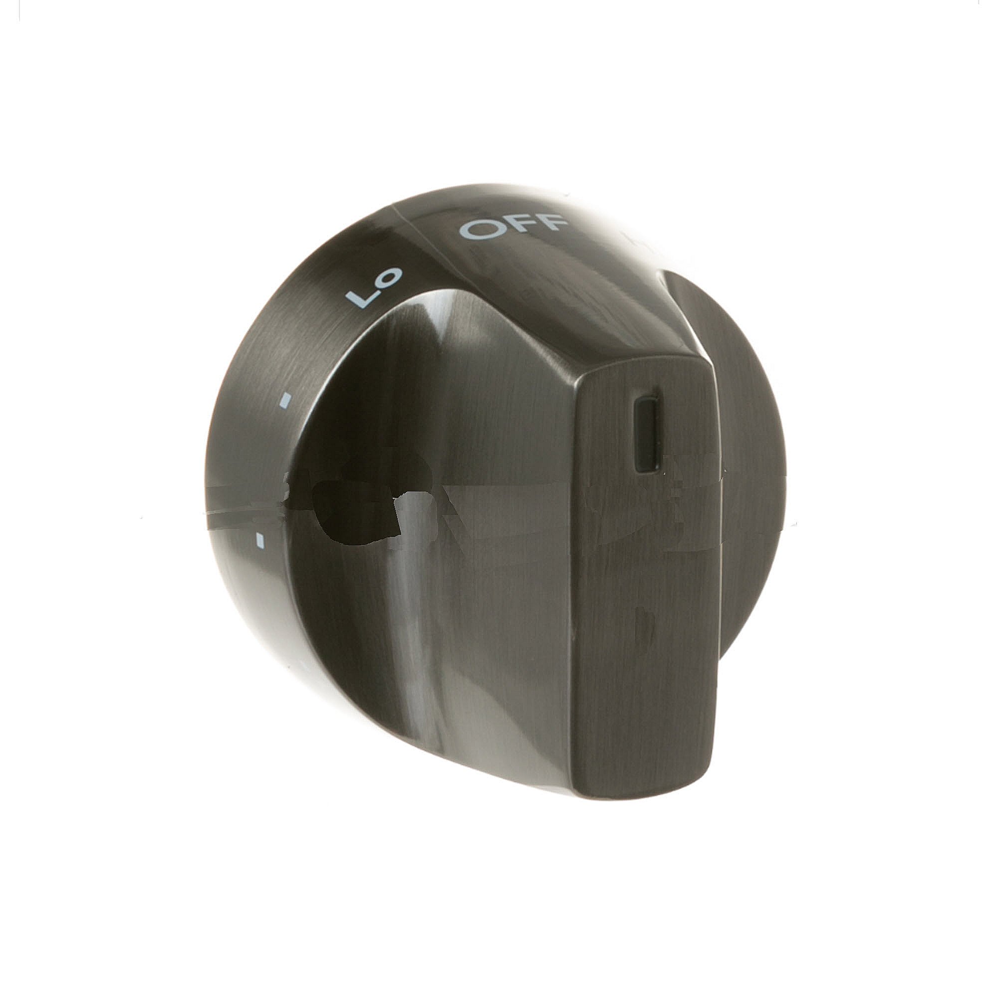 Part #wb03X31899, Brushed Black Warming Zone Knob
