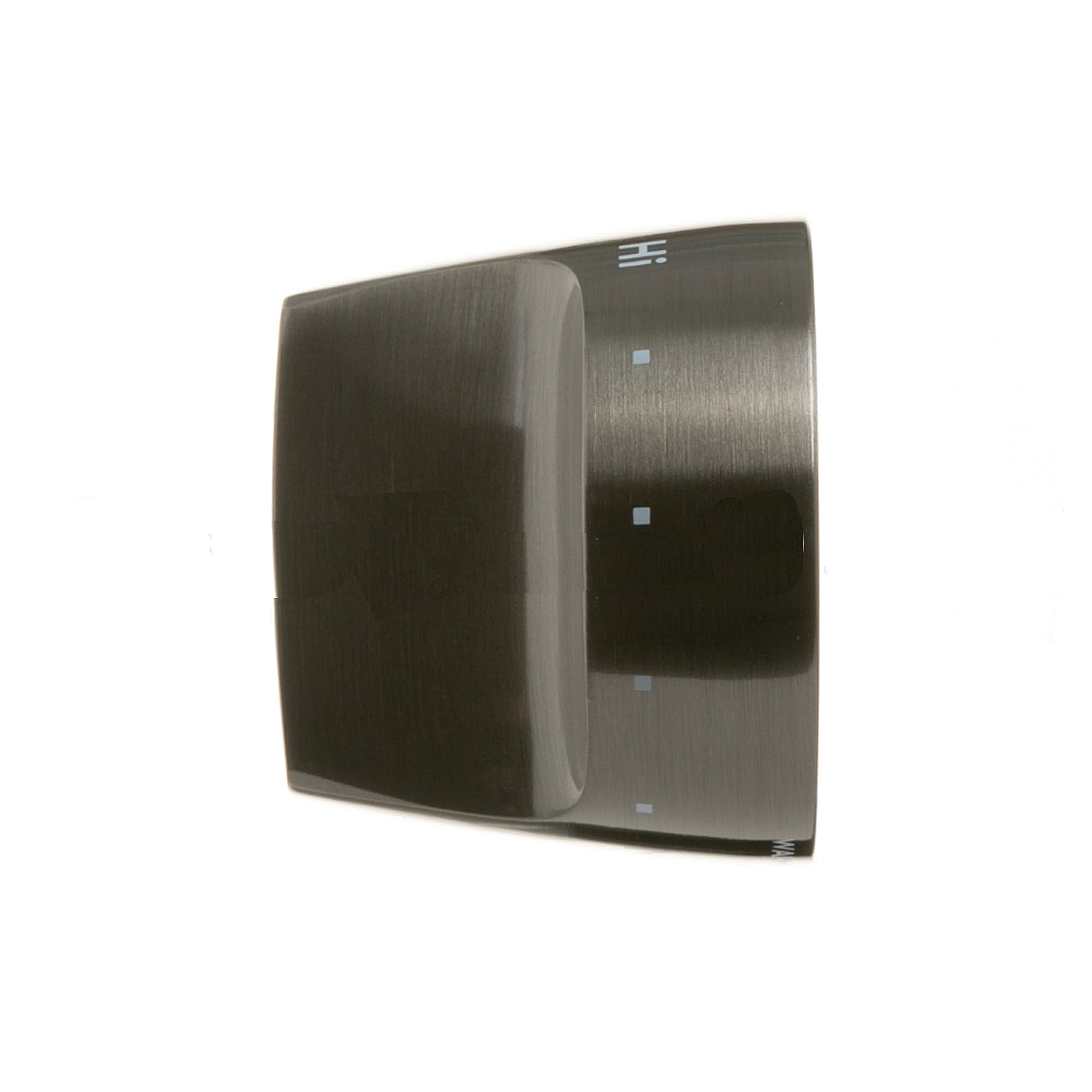 Brushed Black Warming Zone Knob WB03X31899