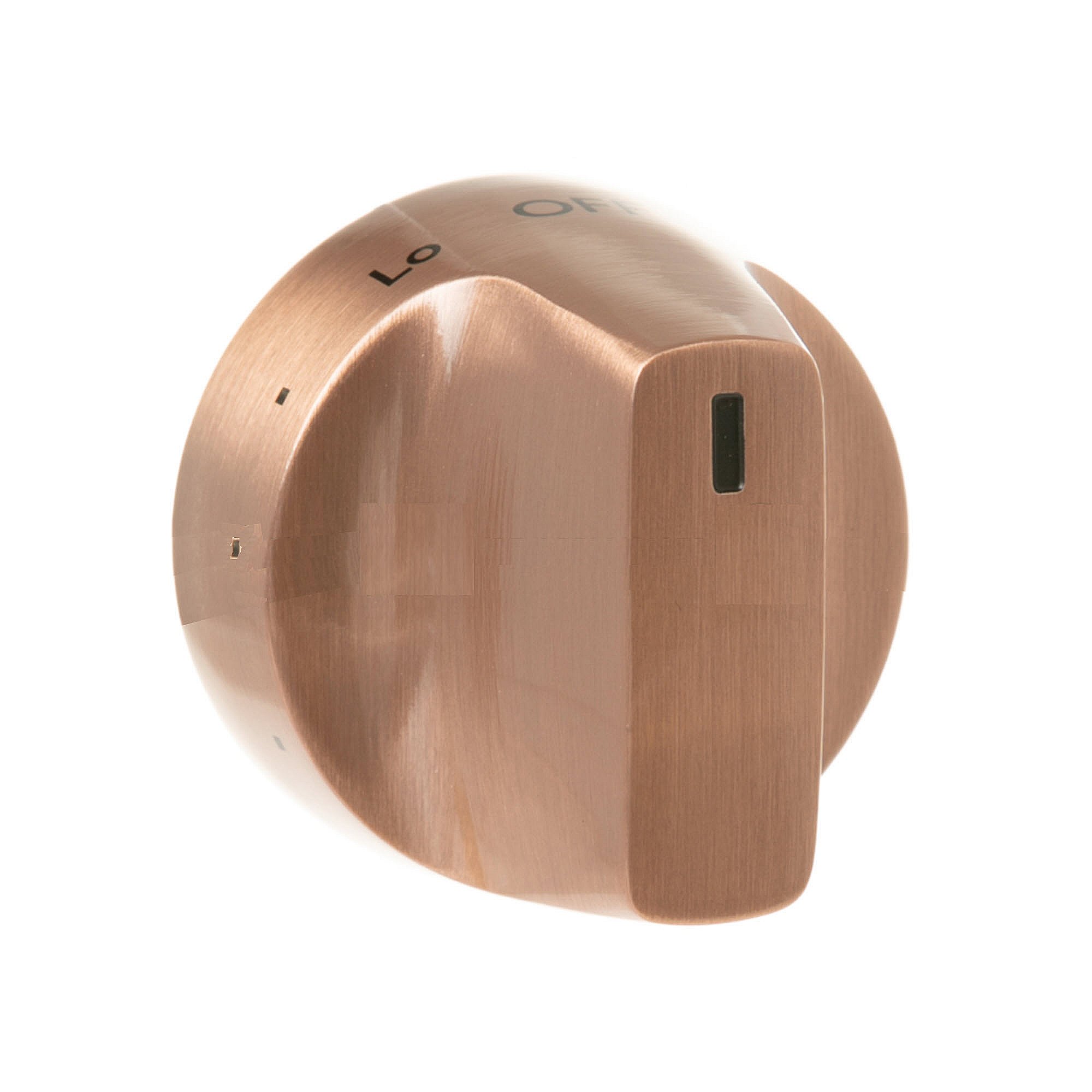Part #wb03X31900, Brushed Copper Warming Zone Knob