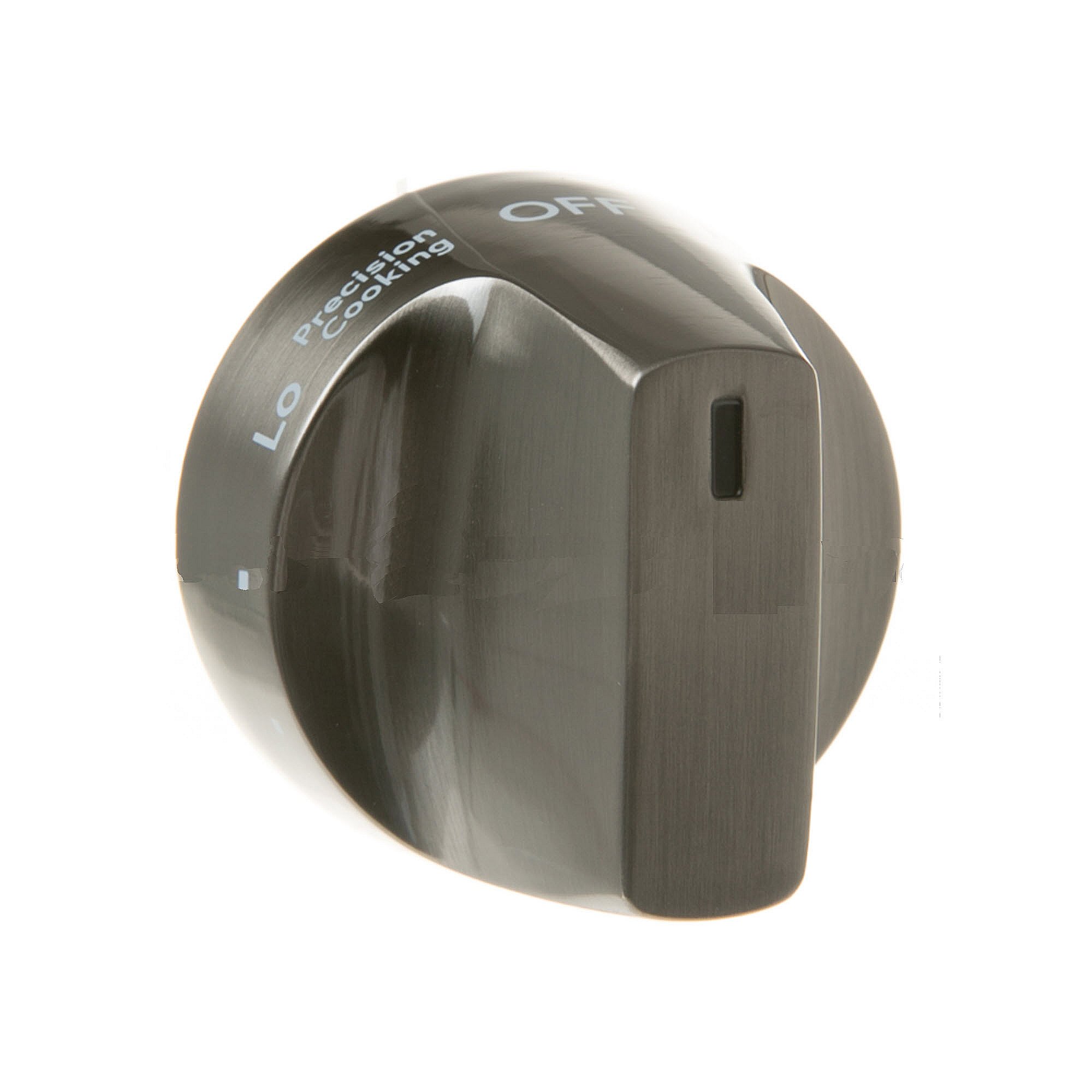 Part #wb03X31905, Brushed Black Precision Cooking Knob