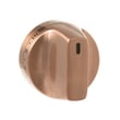 Brushed Copper Double Burner Knob for GE CES700P2M1S1 - Part WB03X31906