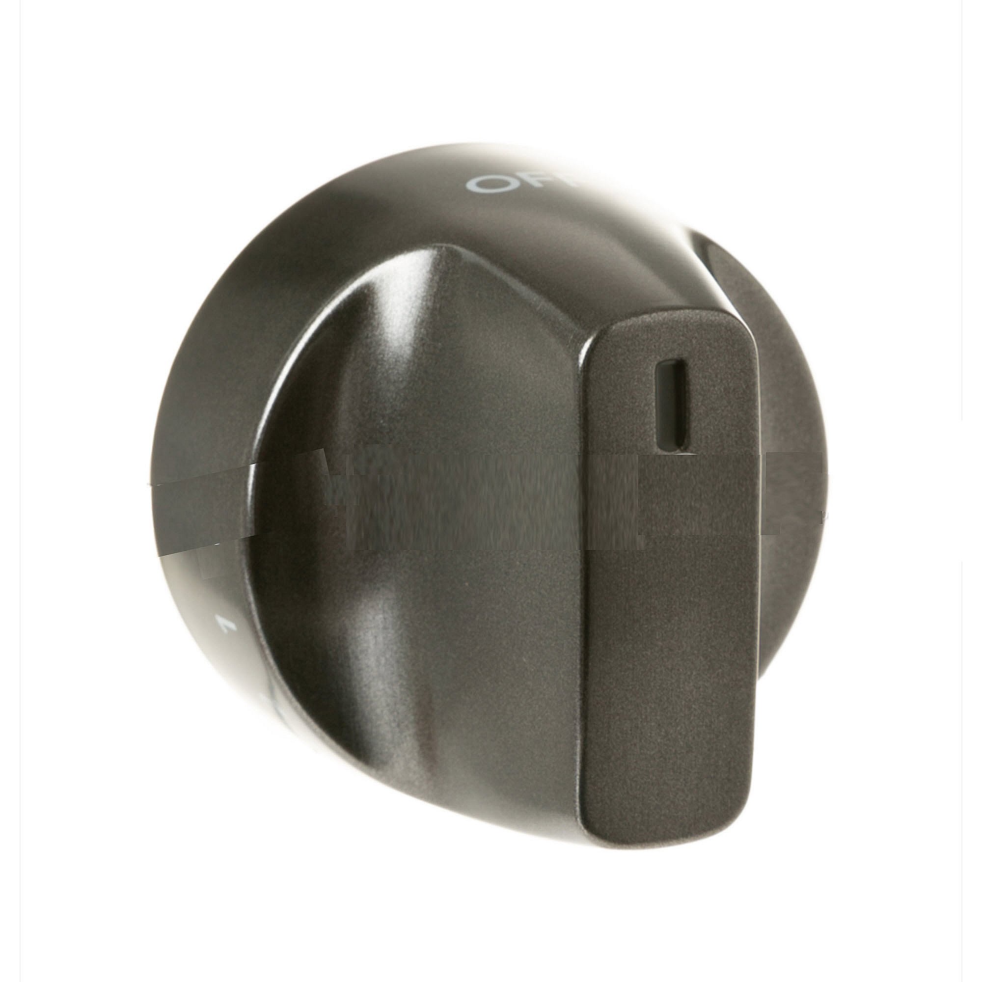 Part #wb03X31908, Brushed Black Control Knob