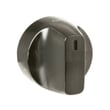 Brushed Black  Control Knob for GE CGB500P2M1S1 - Part WB03X31908
