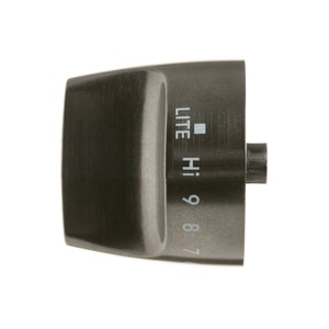 Brushed Black  Control Knob WB03X31908