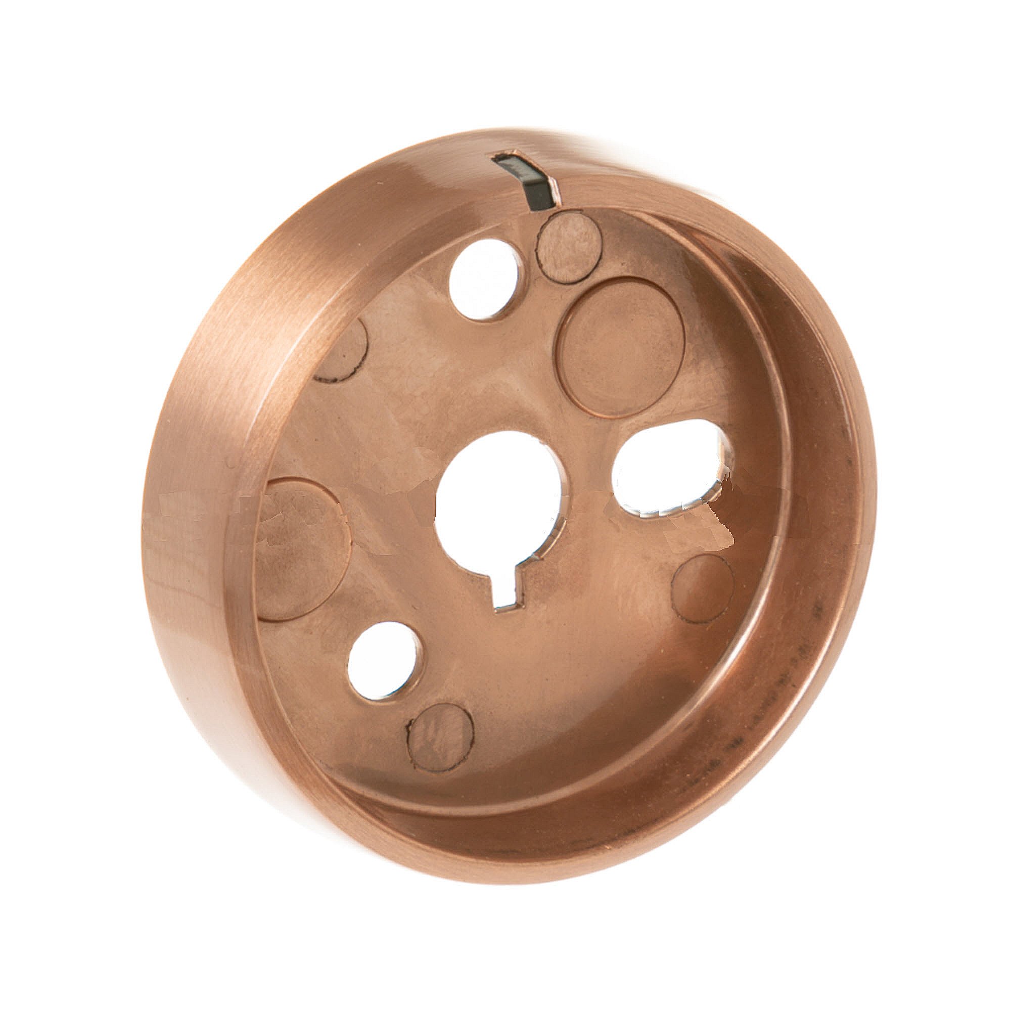 Part #wb03X31956, Brushed Copper Bezel Knob