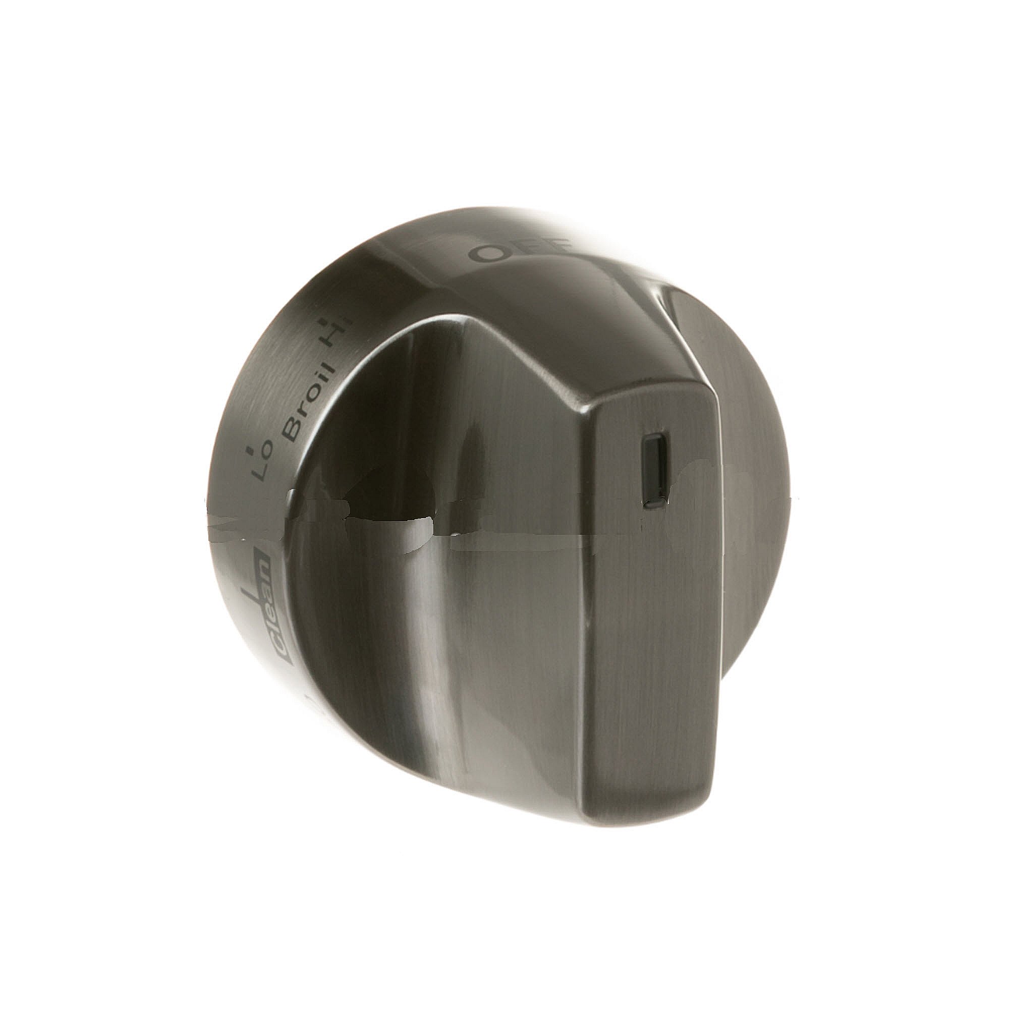 Part #wb03X31968, Brushed Black Oven Control Knob