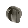 Brushed Black Oven Control Knob for GE C2Y366P4M1W2 - Part WB03X31968