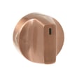 Brushed Copper  Range Control Knob for GE C2Y366P3M1D1 - Part WB03X31973