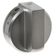 Stainless Knob for Haier QSS740RN2SS - Part WB03X36608
