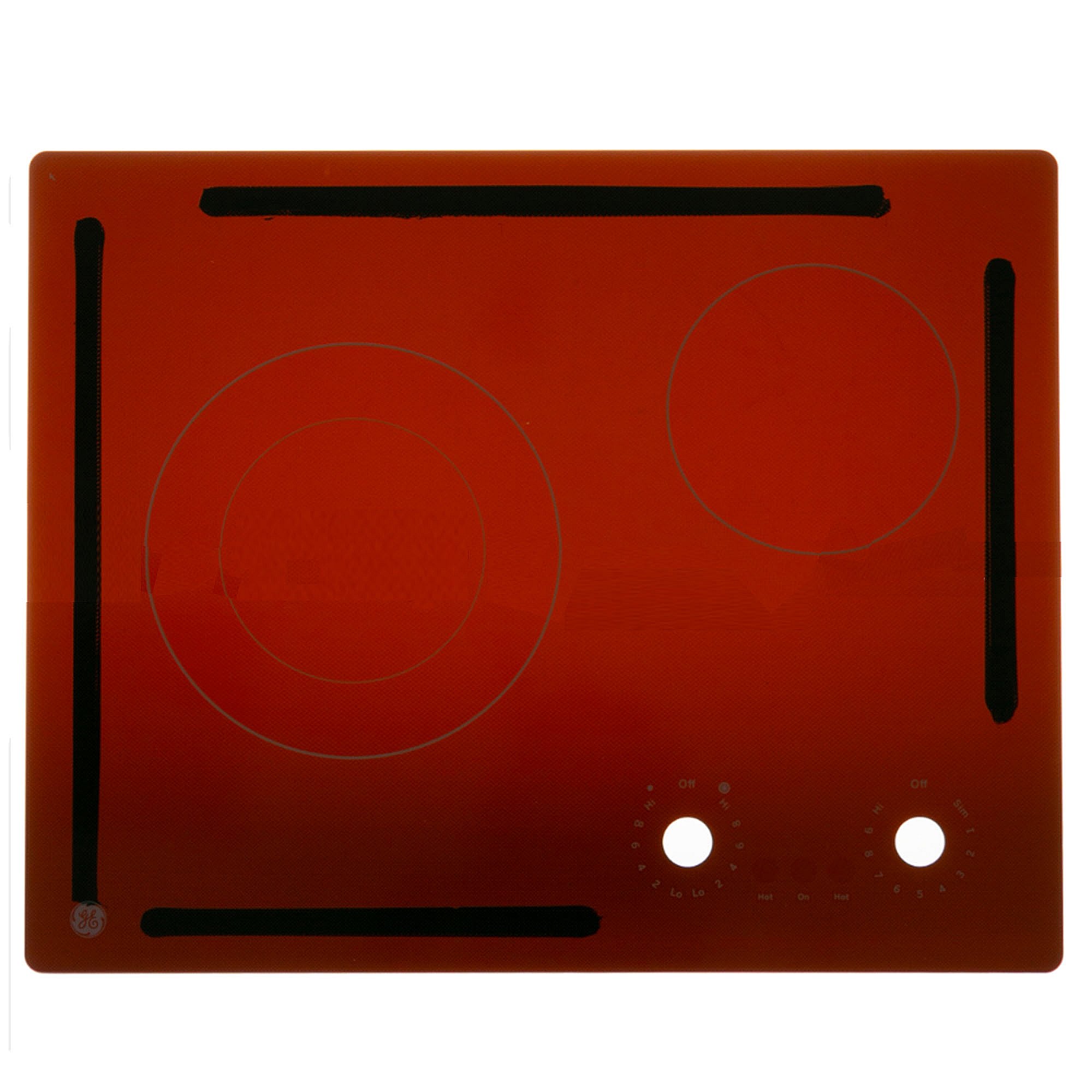 Part #wb03X37218, Ge Glass Top Bk