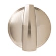 Stainless Steel Knob for GE JGBS61RP1SS - Part WB03X39529