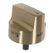 Bronze Knob Burner for GE C2Y486P4T2W2 - Part WB03X39547