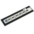 Buttons And for GE UVW8361SL1SS - Part WB03X40771