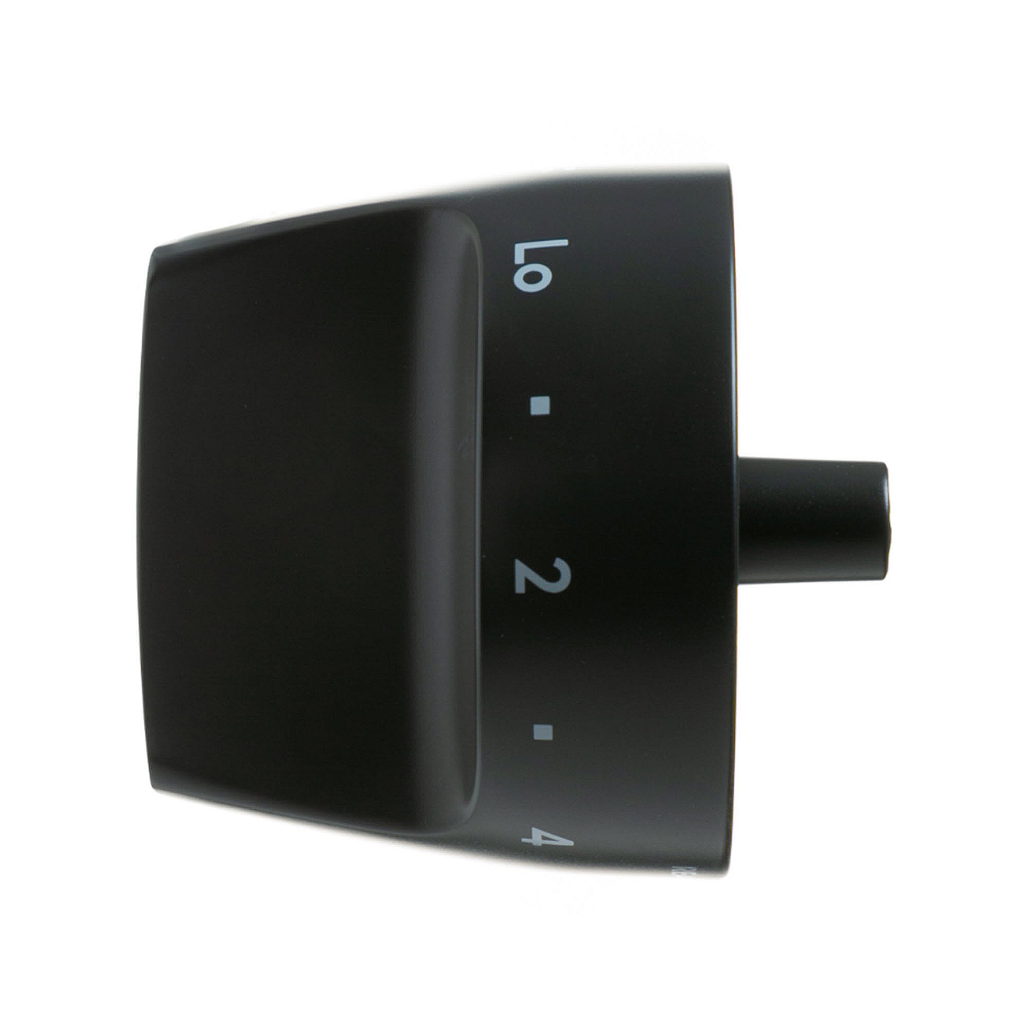 Ge Flat Black Single Element Knob WB03X42209