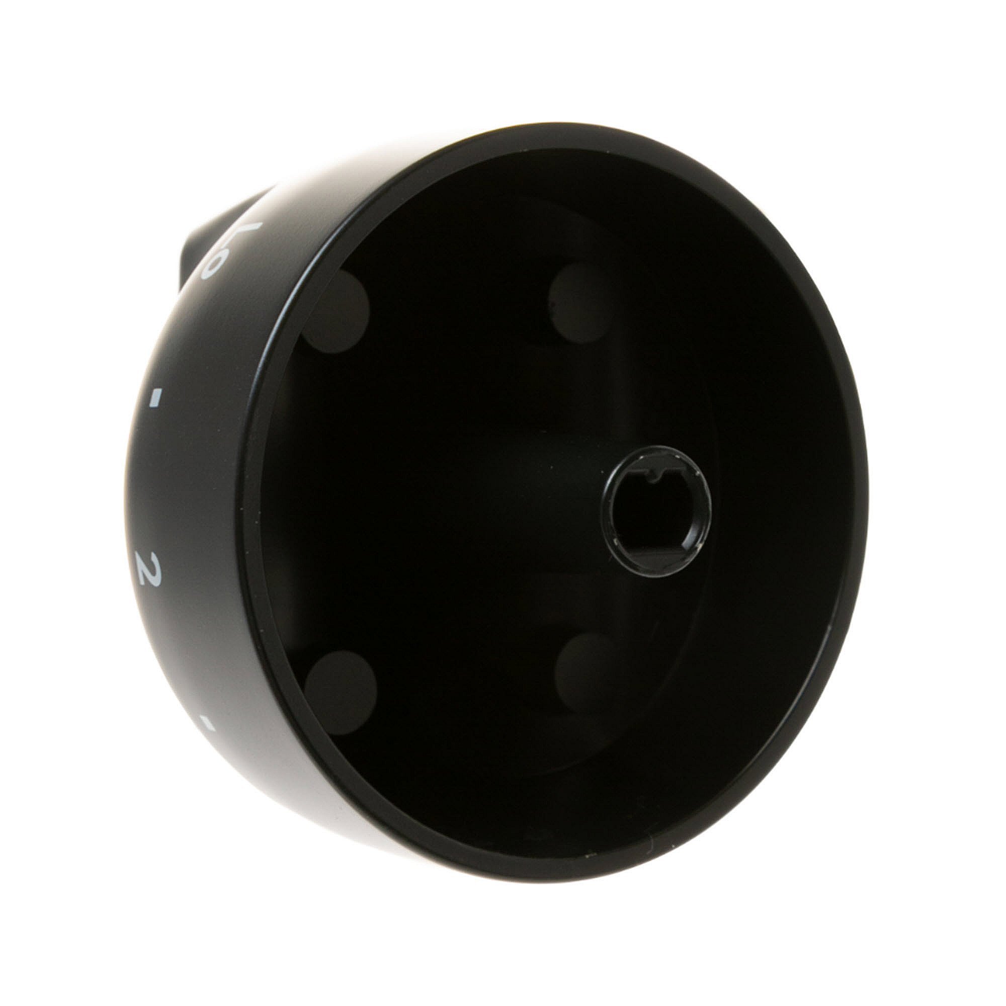 Ge Flat Black Single Element Knob WB03X42209