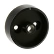 Flat Black Knob Bezel for GE CGU366P2T2S1 - Part WB03X45946