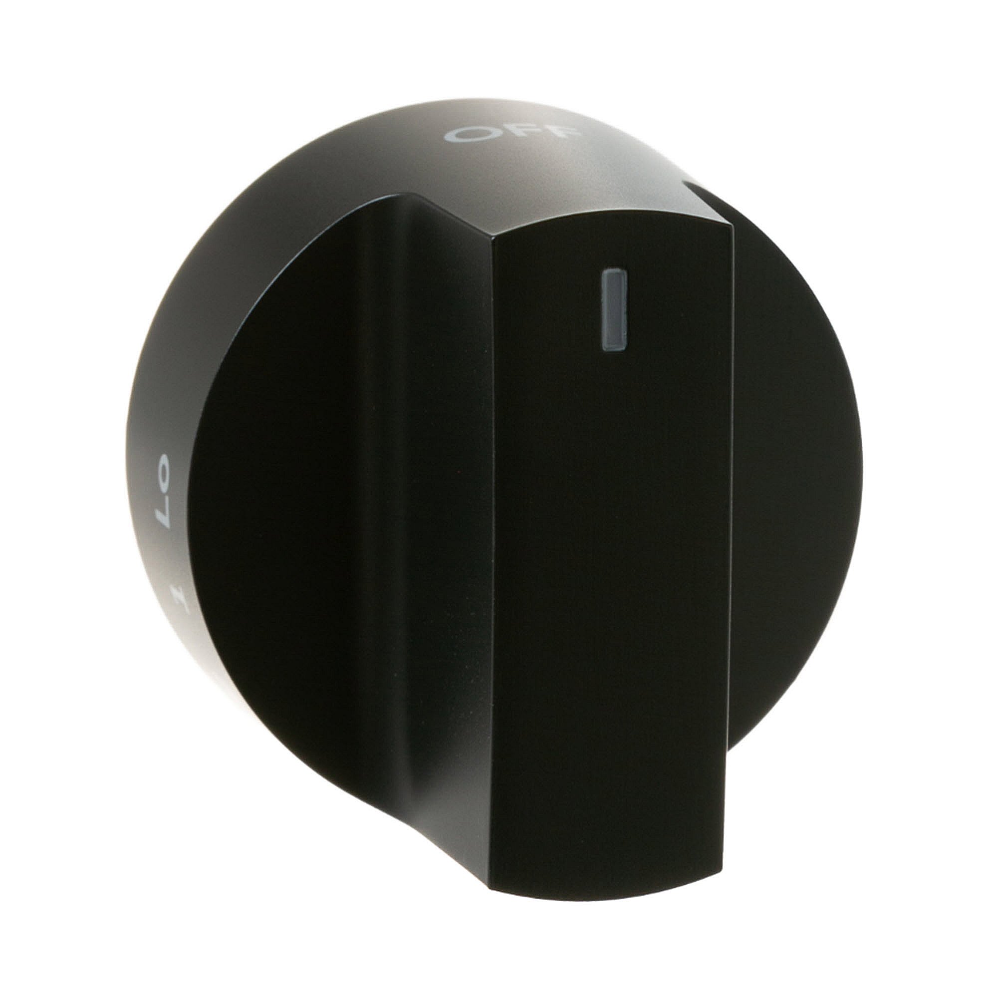 Part #wb03X45950, Flat Black Knob Burner