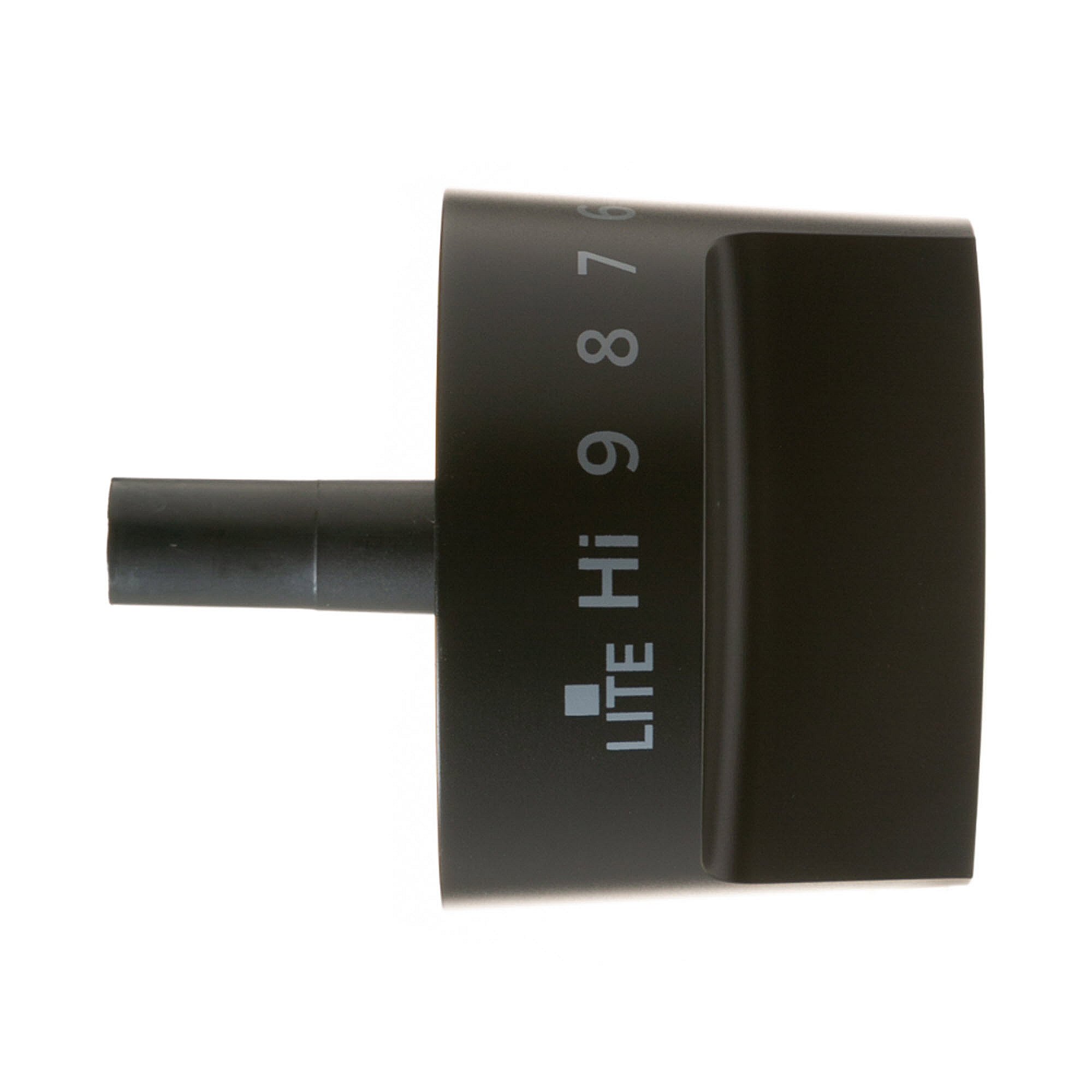 Flat Black Knob Burner WB03X45950
