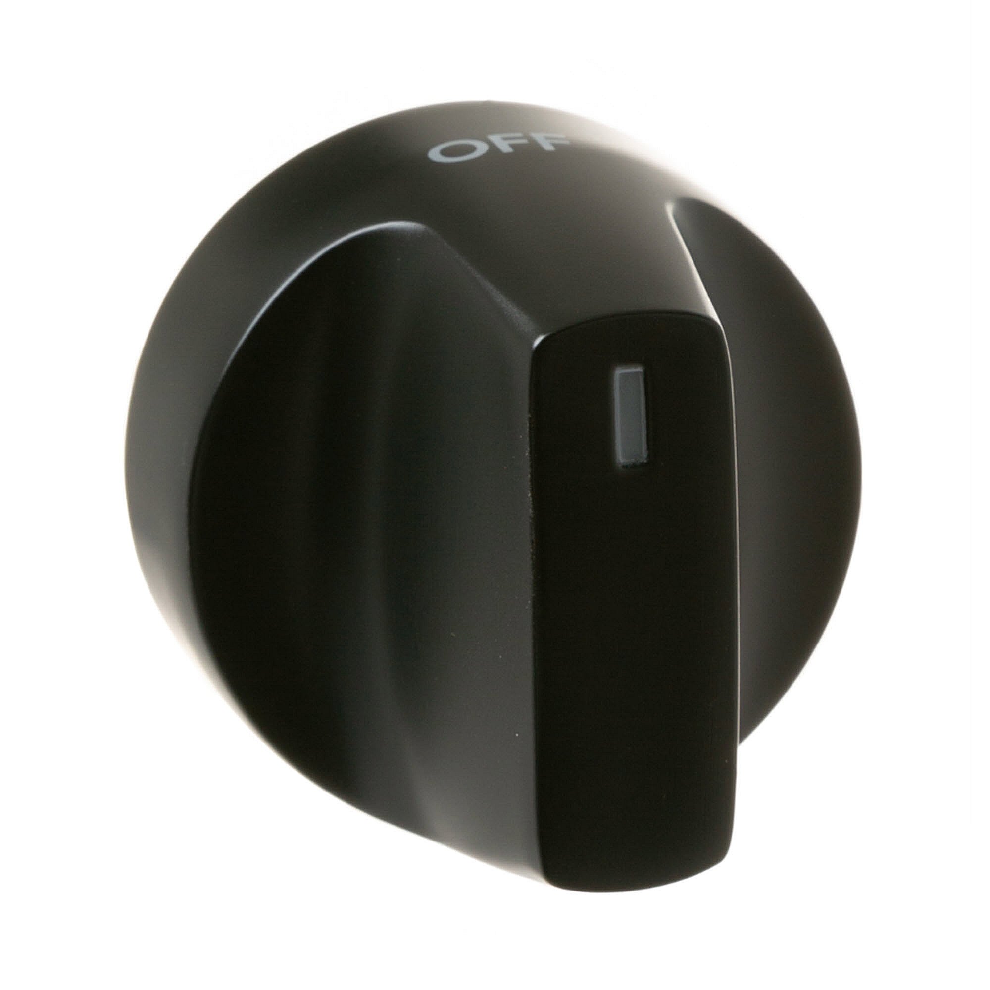 Part #wb03X45961, Flat Black Oven Light/warming Zone Knob