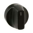 Flat Black Oven Light/warming Zone Knob for GE CES750P2M1S1 - Part WB03X45961