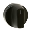 Flat Black Double Burner Knob for GE CES750P2M1S1 - Part WB03X45962