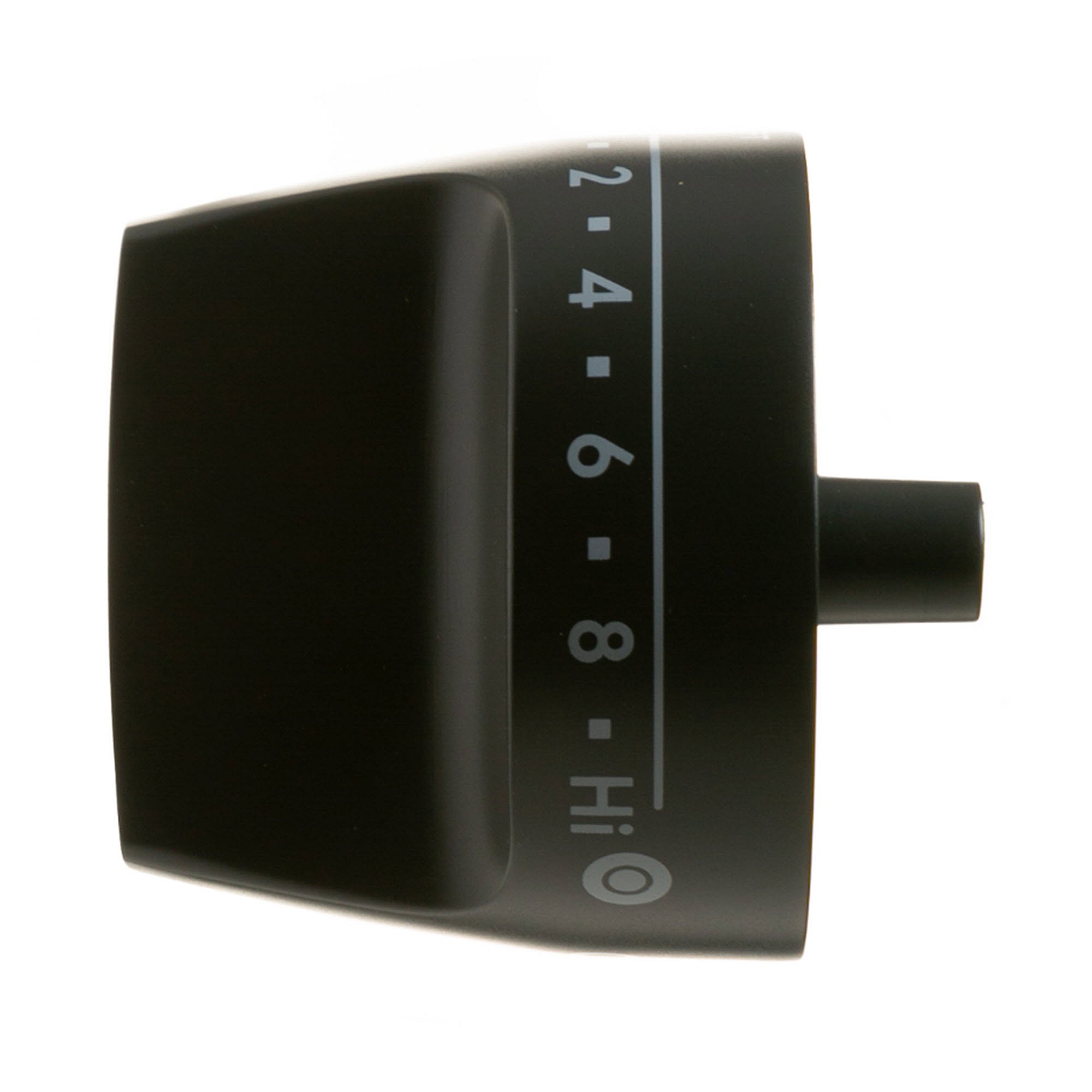 Flat Black Double Burner Knob WB03X45962