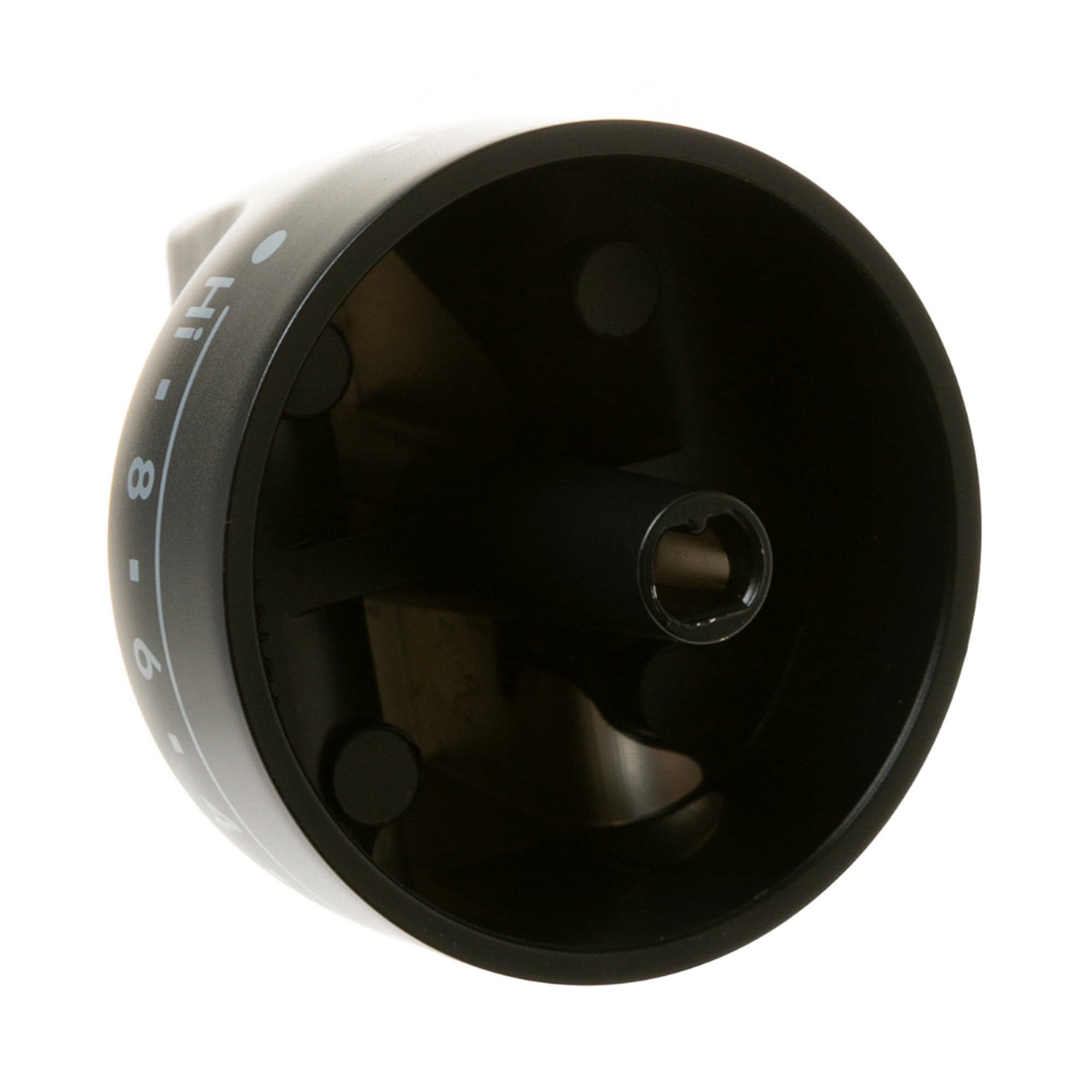 Flat Black Double Burner Knob WB03X45962