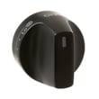 Flat Black Tri Ring Knob for GE CES750P2M1S1 - Part WB03X45963