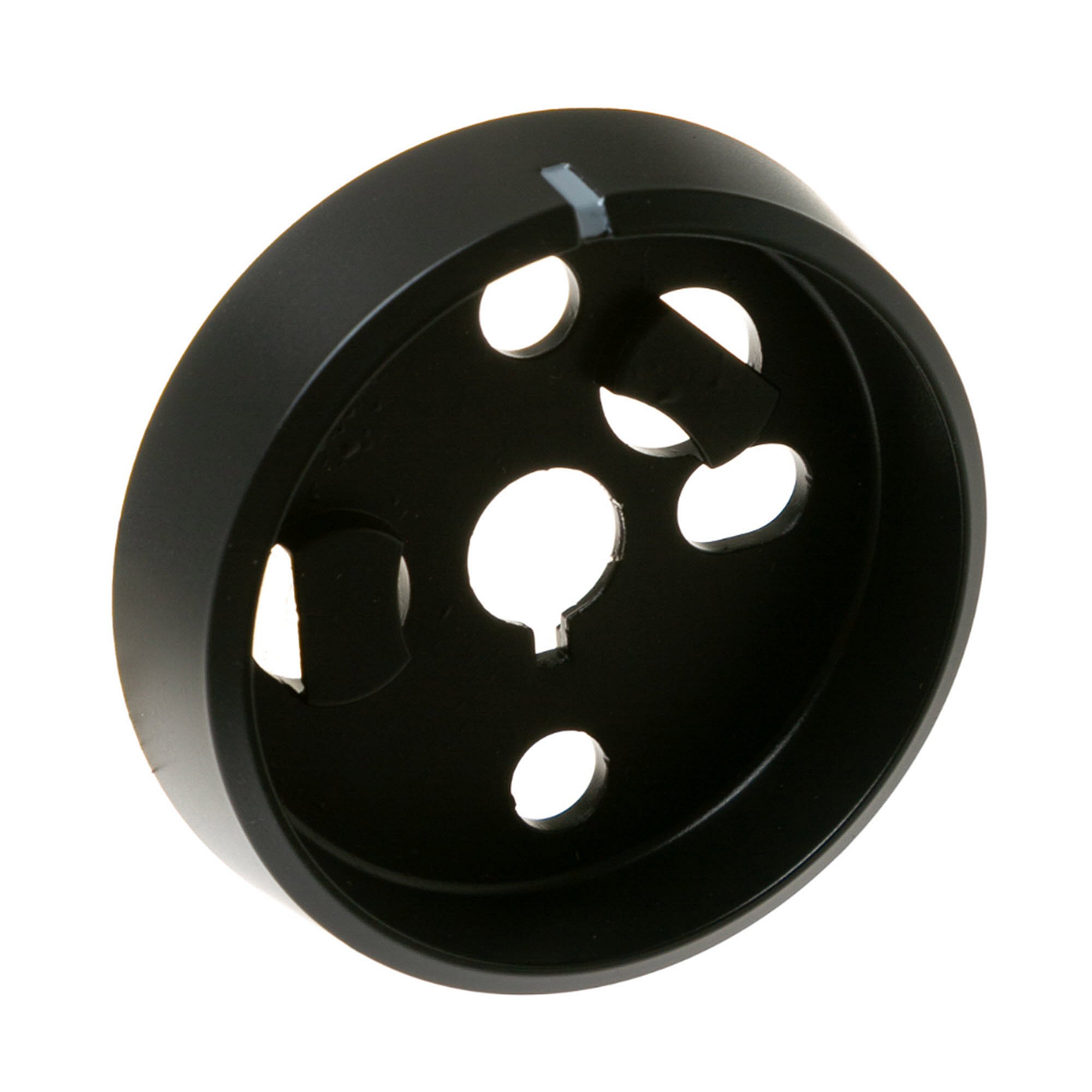 Part #wb03X45966, Flat Black Bezel Knob