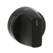 Flat Black Mrhob Knob for GE C2S950P4M2W2 - Part WB03X45967
