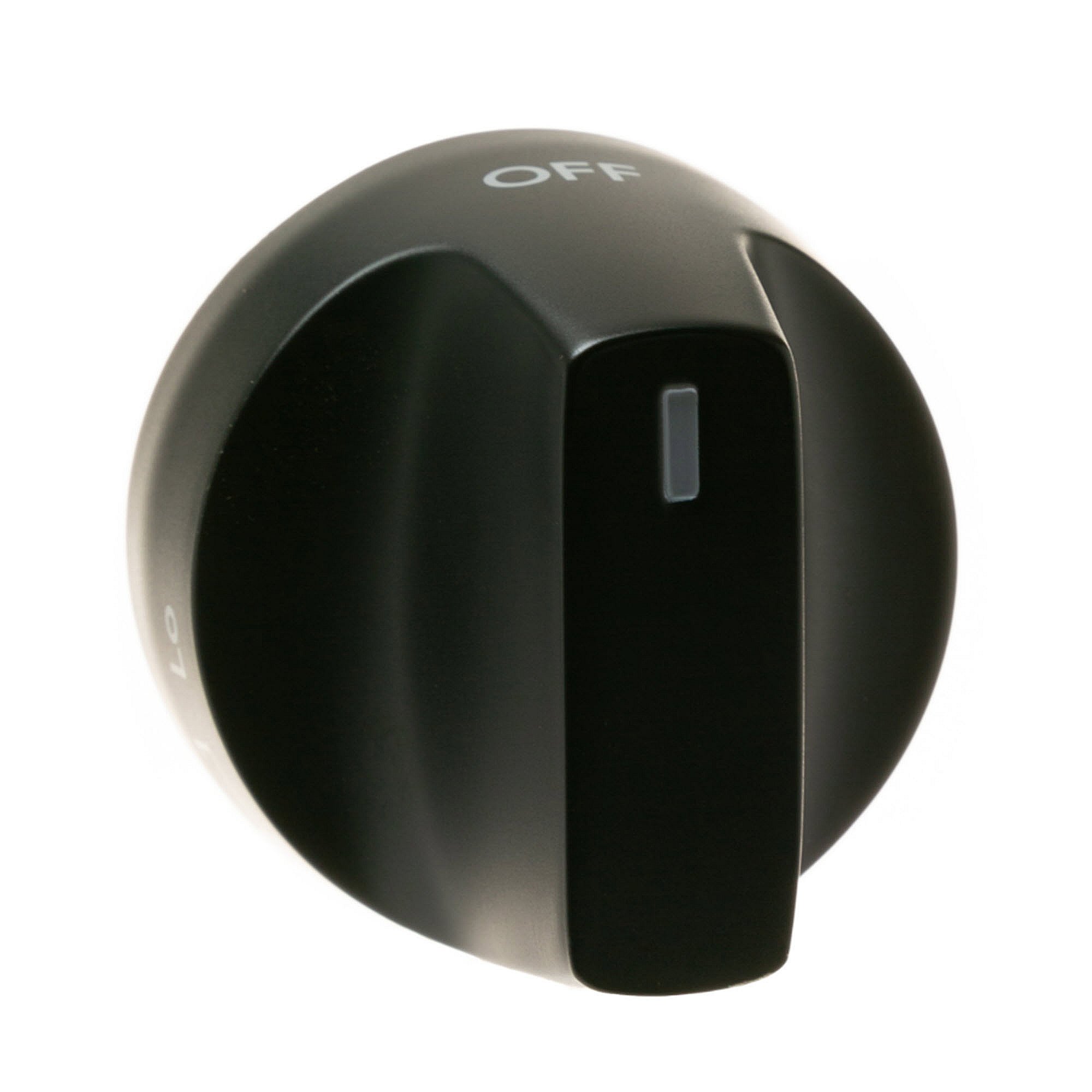 Part #wb03X45968, Flat Black V2 Griddle Knob
